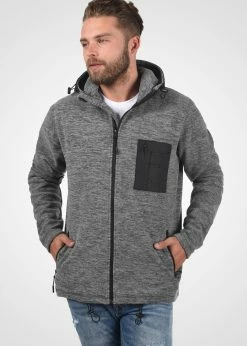 Indicode Jeans IDWILMOT - Kurtka Z Polaru - Czarna | Bluzy/Odzież