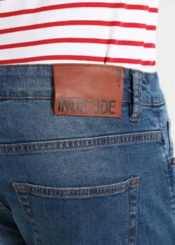 Indicode Jeans PITTSBURG - Jeansy Slim Fit - Medium Indigo | Odzież Męska -Indicode Jeans Sklep 02b9120be7664e42888337f6d5323208