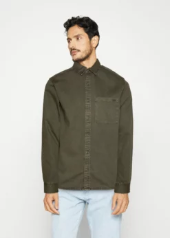 Indicode Jeans INBODIE - Koszula - Army | Elegancka i Wytrzymała