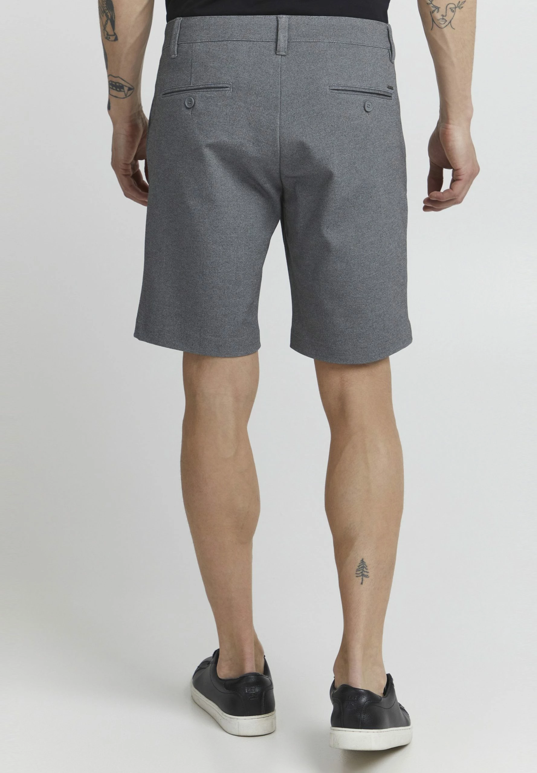 Indicode Jeans Szorty - Grey Mix | Wygodne i Stylowe Szorty Męskie 3 Indicode Jeans Szorty - Grey Mix | Wygodne i Stylowe Szorty Męskie - obrazek 3