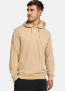 Indicode Jeans SIMPSON - Bluza Z Kapturem - Irish Cream | Bluzy Męskie