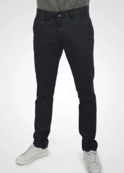 Indicode Jeans IDNORTIC - Chinosy - Czarne Spodnie Męskie - Wysoka Jakość