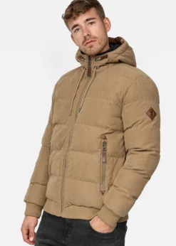 Indicode Jeans Kurtka Zimowa Brązowa - Elegancka i Ciepła Kurtka Męska -Indicode Jeans Sklep 05d501909e3d419b823b4f77f422da42 scaled