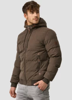 Indicode Jeans Kurtka Zimowa - Mottled Brown | Elegancka i Ciepła Kurtka Zimowa -Indicode Jeans Sklep 06092e3b98764e27bb4e67b009e5b444 scaled