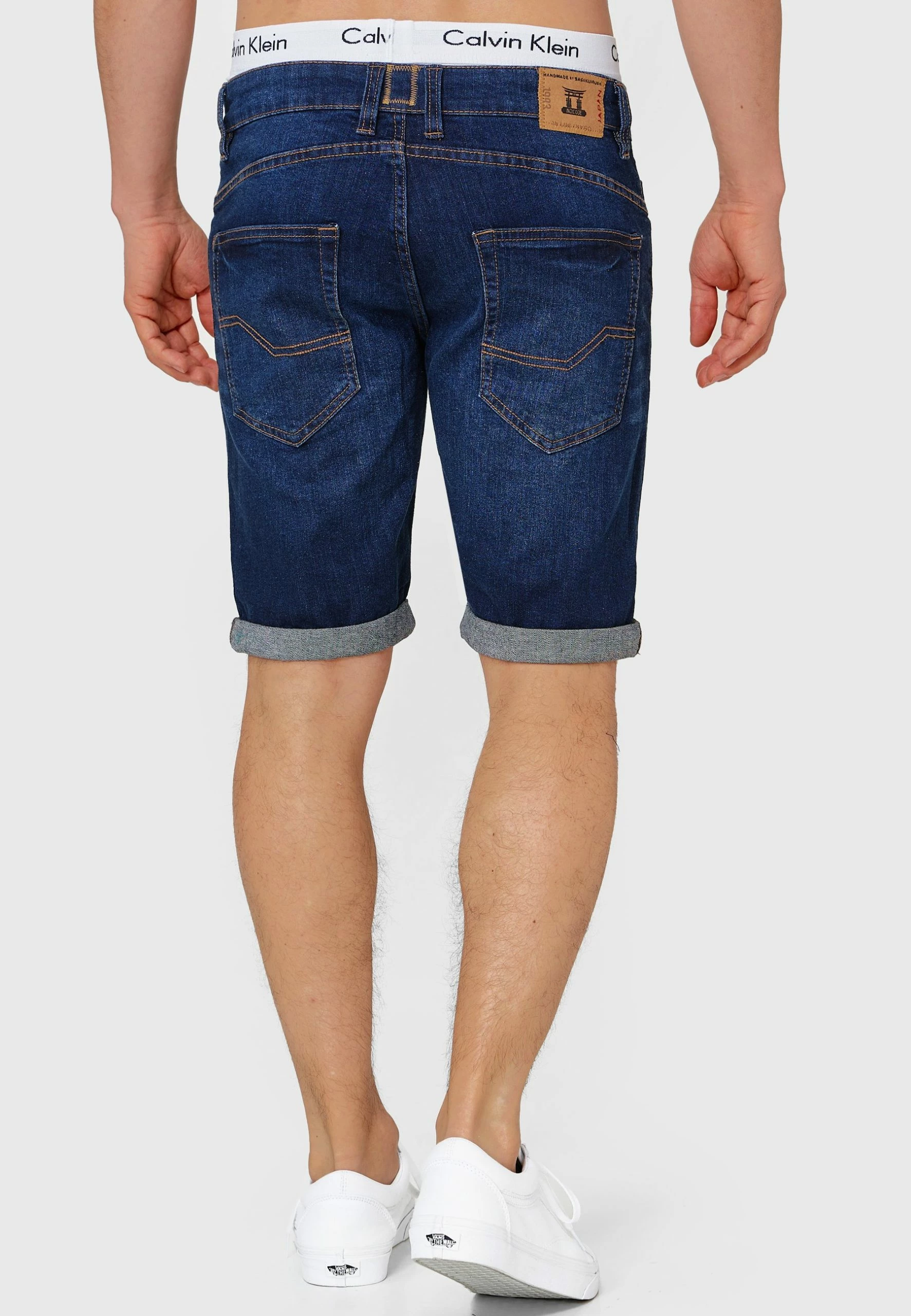 Indicode Jeans ROBERTS - Szorty Jeansowe - Blue | Odzież Męska 2 Indicode Jeans ROBERTS - Szorty Jeansowe - Blue | Odzież Męska - obrazek 2