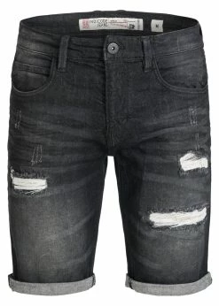 Indicode Jeans CUBA CADEN - Szorty Jeansowe - Czarny | Odzież/Promocje -Indicode Jeans Sklep 06d6364a7a80482a82f0757e86fc9db0 scaled