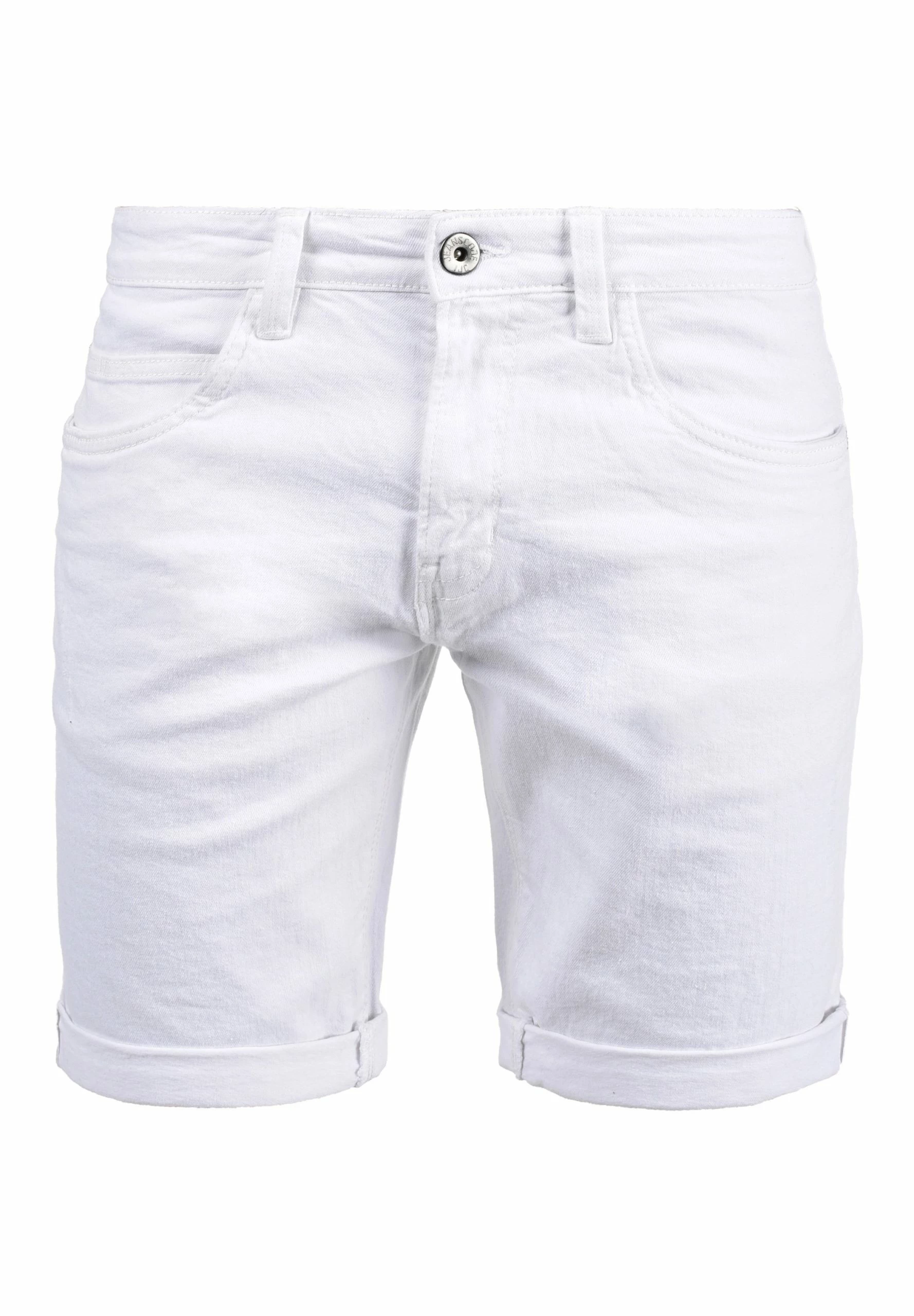 Indicode Jeans IDQUENTIN - Szorty Jeansowe Off-white | Wyjątkowe i Wygodne 4 Indicode Jeans IDQUENTIN - Szorty Jeansowe Off-white | Wyjątkowe i Wygodne - obrazek 4
