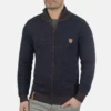 Indicode Jeans IDANDY - Kardigan - Navy | Sweter męski w stylu casual
