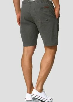 Indicode Jeans Szorty - Ciemny Szary | Odzież/Promocje -Indicode Jeans Sklep 07e41543d5f147f1a264cd93b8e8b32a