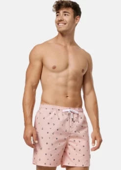 Indicode Jeans Szorty Kąpielowe - Coral Cloud | Modne i Wygodne