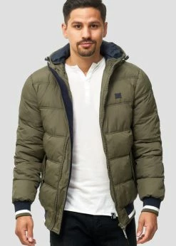 Indicode Jeans REGULAR FIT - Kurtka Zimowa - Dark Green | Odzież/Promocje 9 Indicode Jeans REGULAR FIT - Kurtka Zimowa - Dark Green | Odzież/Promocje -Indicode Jeans Sklep 0ff9ced093744baa8e46b673cdba4015