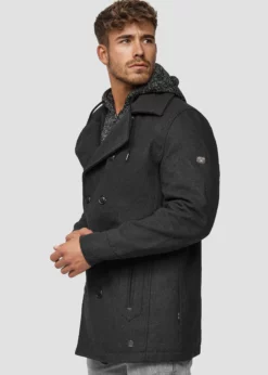 Indicode Jeans Krótki Płaszcz - Anthracite | Męskie i Damskie Płaszcze | Odzież -Indicode Jeans Sklep 12b05ddfe42e4a7680fdcfccdb2615c0 scaled