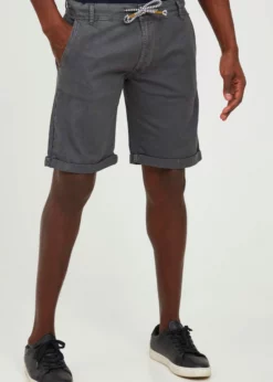 Indicode Jeans IDMIKA - Szorty w kolorze Forged Iron | Wygodne i stylowe szorty męskie