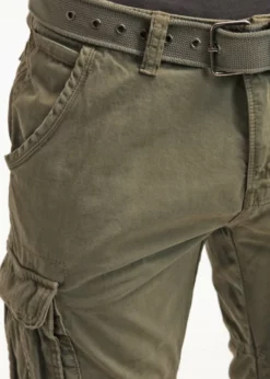 Indicode Jeans MONROE - Szorty - Army | Krótkie spodenki męskie | Odzież/Szorty -Indicode Jeans Sklep 13079ce7bdd043faa567351b538916a9