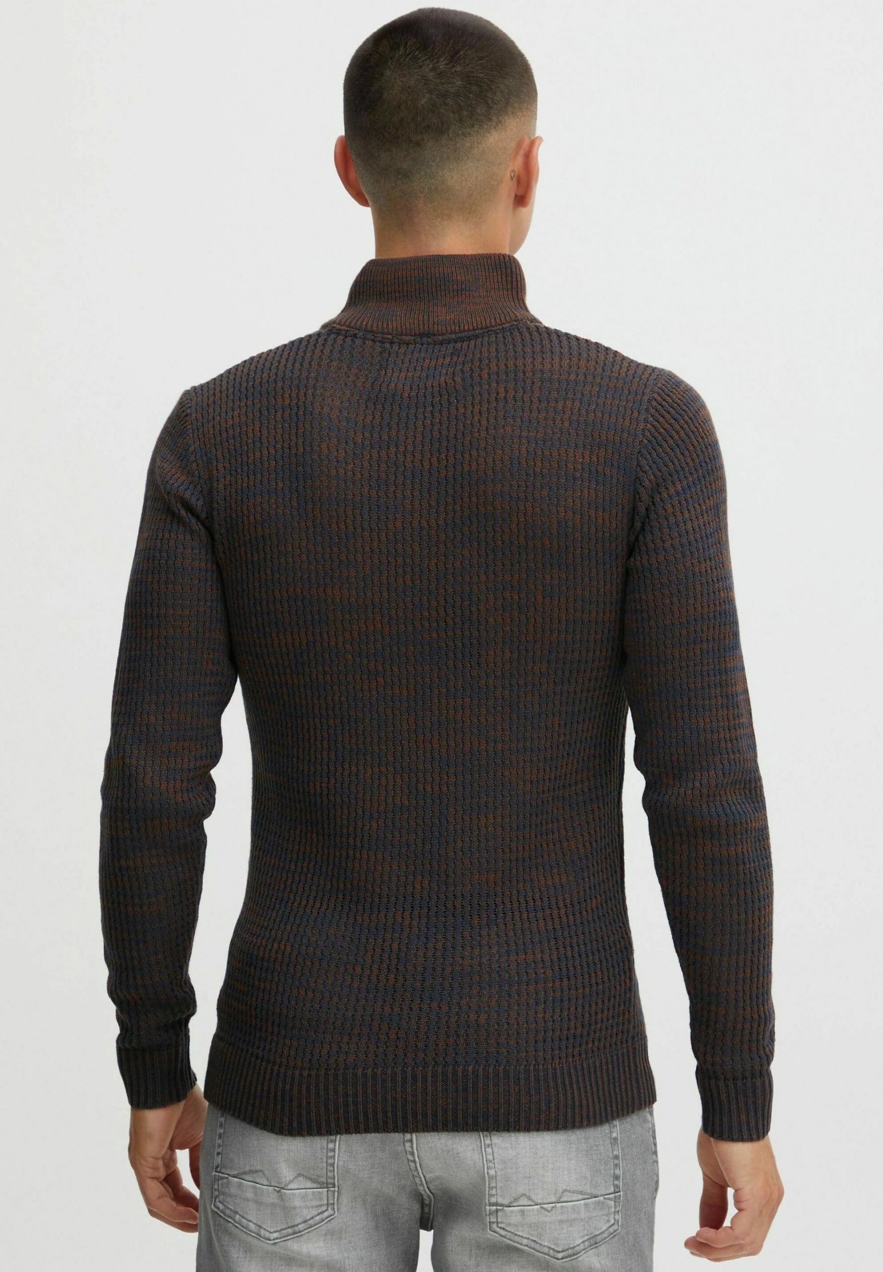 Indicode Jeans IDVALERO - Sweter Męski - Kolor Navy - Wysoka Jakość 3 Indicode Jeans IDVALERO - Sweter Męski - Kolor Navy - Wysoka Jakość - obrazek 3