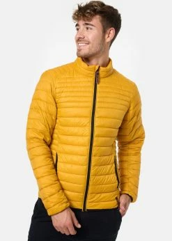 Kurtka Przejściowa Golden Yellow - Indicode Jeans | Modna Kurtka na Wszystkie Okazje