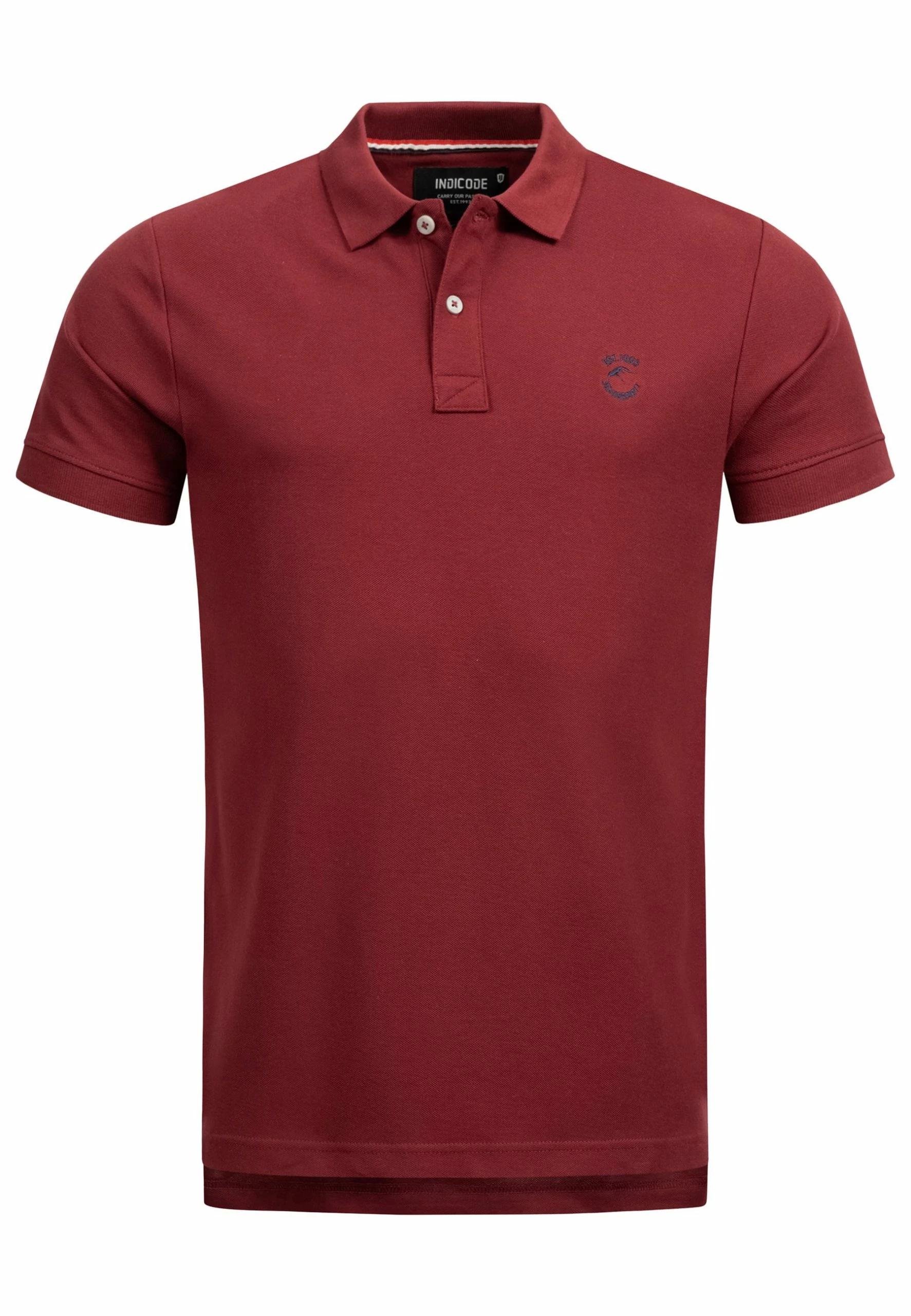 Indicode Jeans WADIM - Koszulka Polo - Bordeaux | Odzież Męska 5 Indicode Jeans WADIM - Koszulka Polo - Bordeaux | Odzież Męska - obrazek 5