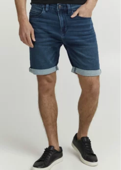 Indicode Jeans IDGODOLF - Szorty Jeansowe Dark Blue | Najwyższa jakość | Odzież męska