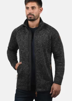 Indicode Jeans IDLUKIN - Bluza Rozpinana - Dark Gray | Bluzy Męskie