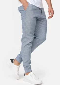 Indicode Jeans Spodnie Materiałowe - Jasny Niebieski | Wysoka Jakość | Odzież Męska -Indicode Jeans Sklep 194377fcf2944febb3b6f01deda2c19a scaled