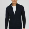 Indicode Jeans PAULOMO - Kardigan - Navy | Swetry i kardigany