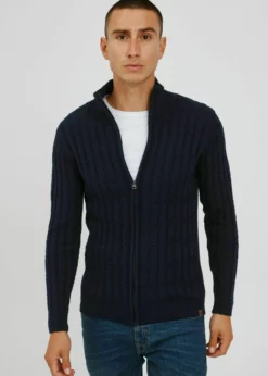Indicode Jeans PAULOMO - Kardigan - Navy | Swetry i kardigany