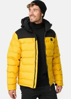 Indicode Jeans STEPP EBERHARDY - Kurtka Zimowa - Lemon Pie | Kurtki Męskie