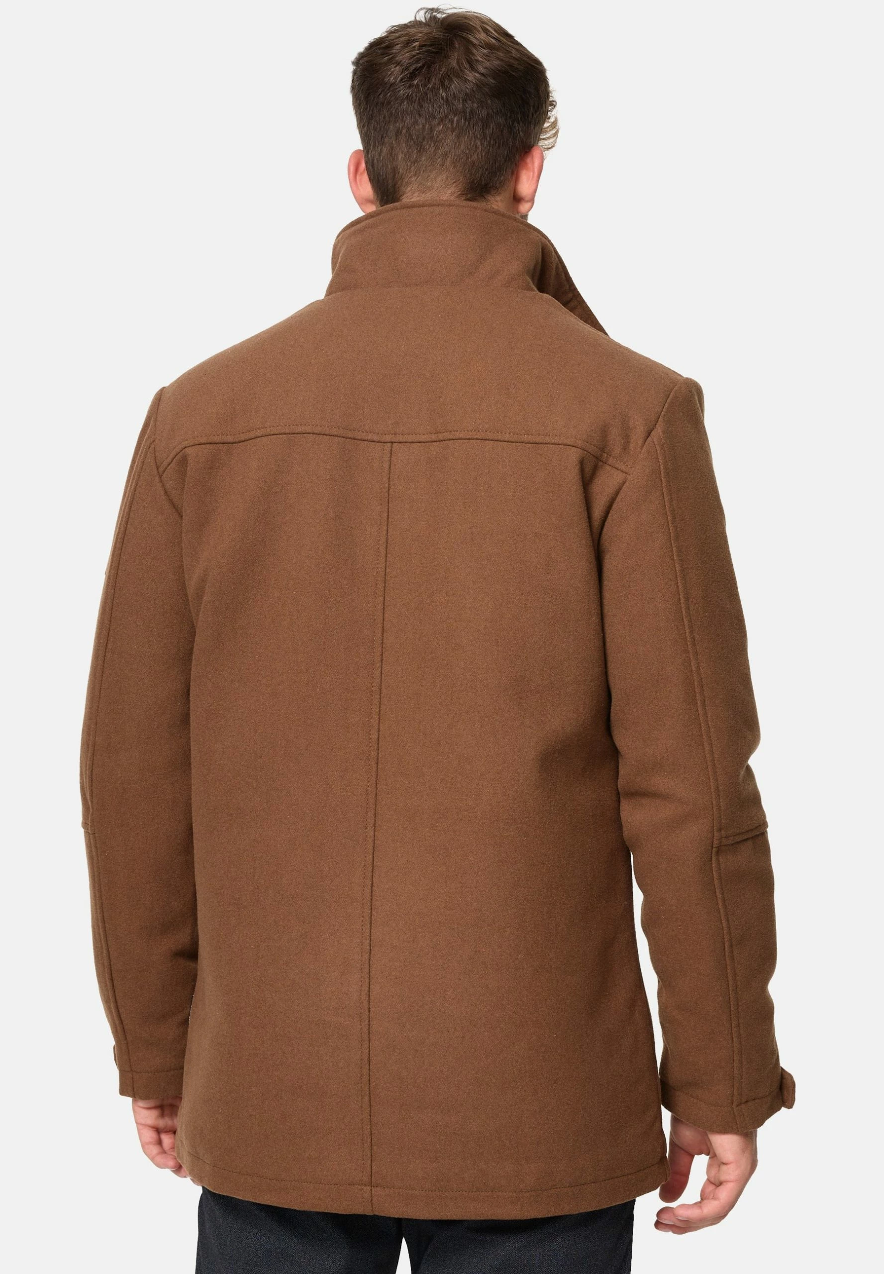 Indicode Jeans MÄNTEL BRITTANY - Kurtka Przejściowa w Kolorze Camel - Elegancka i Wygodna 3 Indicode Jeans MÄNTEL BRITTANY - Kurtka Przejściowa w Kolorze Camel - Elegancka i Wygodna - obrazek 3