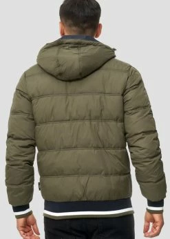 Indicode Jeans REGULAR FIT - Kurtka Zimowa - Dark Green | Odzież/Promocje 8 Indicode Jeans REGULAR FIT - Kurtka Zimowa - Dark Green | Odzież/Promocje -Indicode Jeans Sklep 1d031490eb584e79a8549d4667d118e8