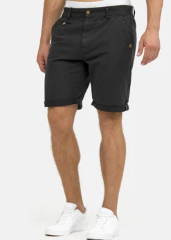 Indicode Jeans Szorty Casual Fit - Mottled Black | Wygodne i Stylowe Szorty Męskie -Indicode Jeans Sklep 1e478e12bdd44d9db1bfa23e4aa055bd scaled