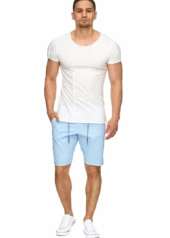 Indicode Jeans CARVER - Szorty Jeansowe - Blau | Wysoka Jakość | Odzież Męska