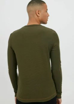 Indicode Jeans IDAMBROSIUS - Bluzka Z Długim Rękawem - Army | Modna Odzież Męska -Indicode Jeans Sklep 20e5977118594789864f9abf6e516113 scaled