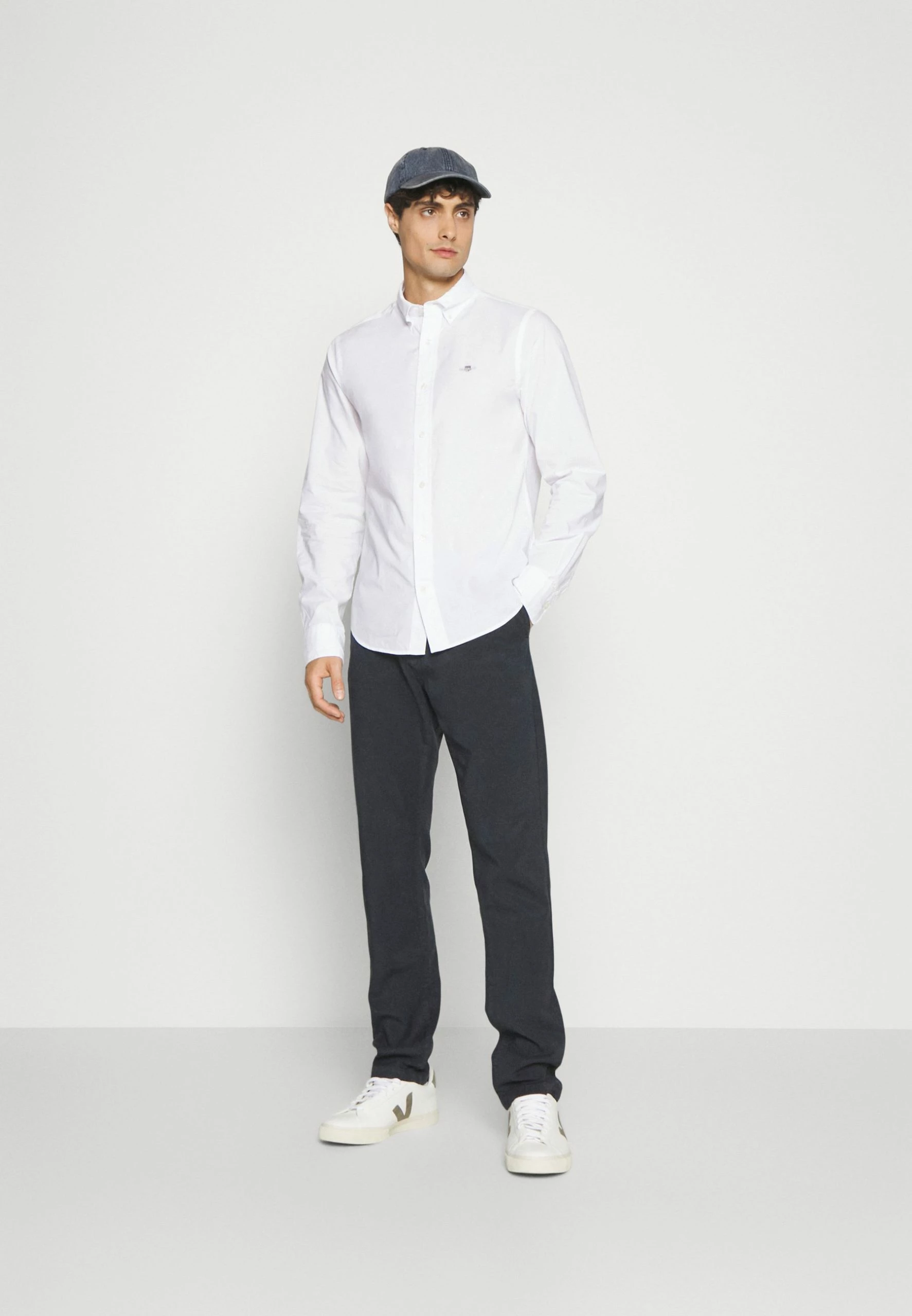 Indicode Jeans VILLE - Spodnie Materiałowe - Navy | Promocja | Odzież 2 Indicode Jeans VILLE - Spodnie Materiałowe - Navy | Promocja | Odzież - obrazek 2