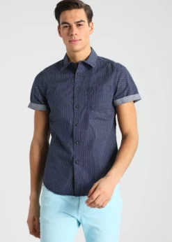 Indicode Jeans TRISTIN - Koszula - Blue | Modne i Wygodne Spodnie Męskie