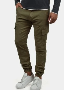 Indicode Jeans IDBROMFIELD - Bojówki - Army - Spodnie Męskie