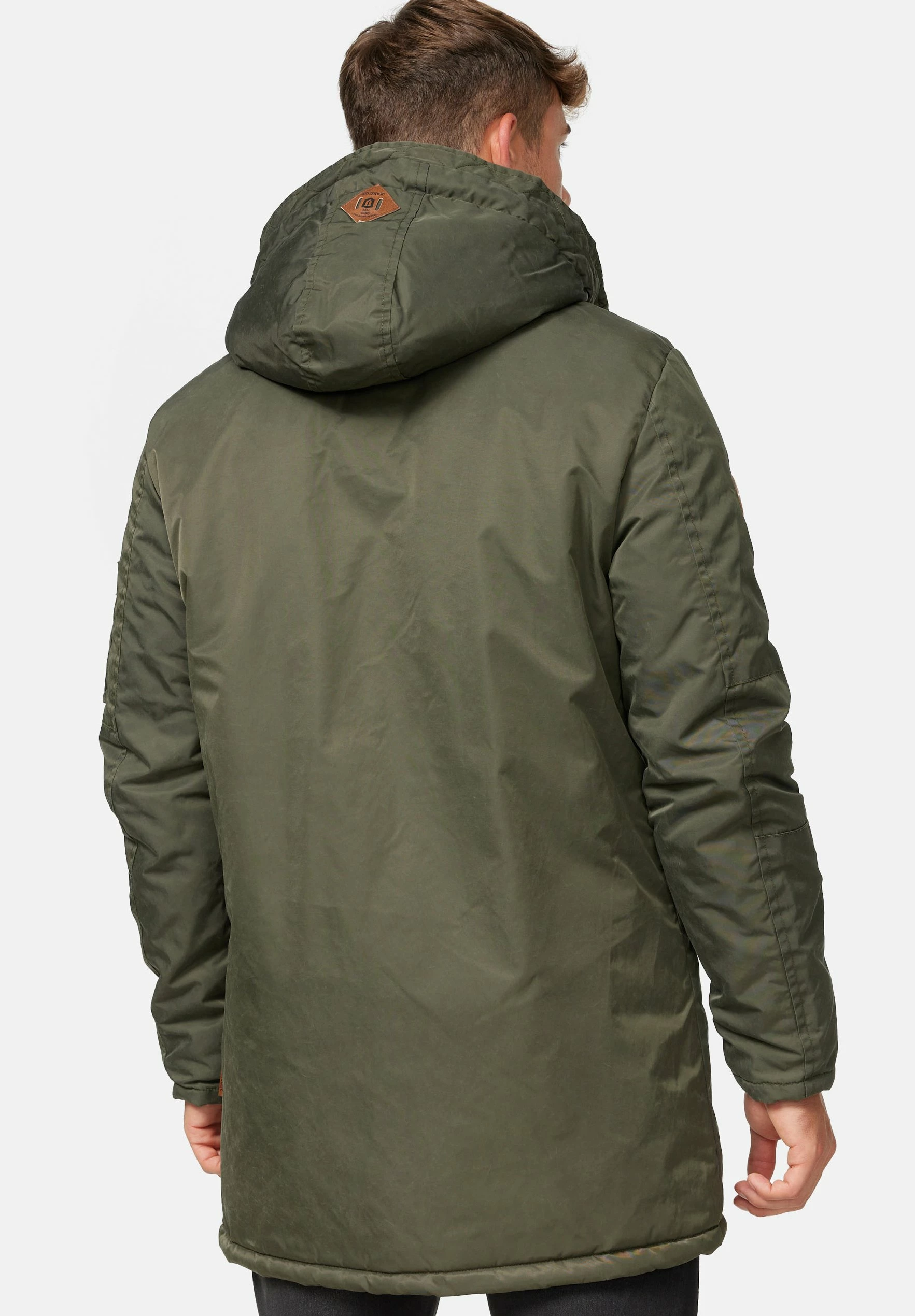 Indicode Jeans BARDSLEY - Płaszcz Zimowy - Forest | Odzież Męska 3 Indicode Jeans BARDSLEY - Płaszcz Zimowy - Forest | Odzież Męska - obrazek 3