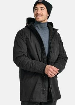 Indicode Jeans Parka - Czarna | Odzież/Promocje