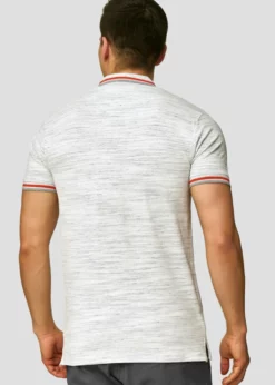 Indicode Jeans Koszulka Polo - Offwhite | Elegancka i Wygodna -Indicode Jeans Sklep 26c752a0fabc490b8e6f802321635ad8