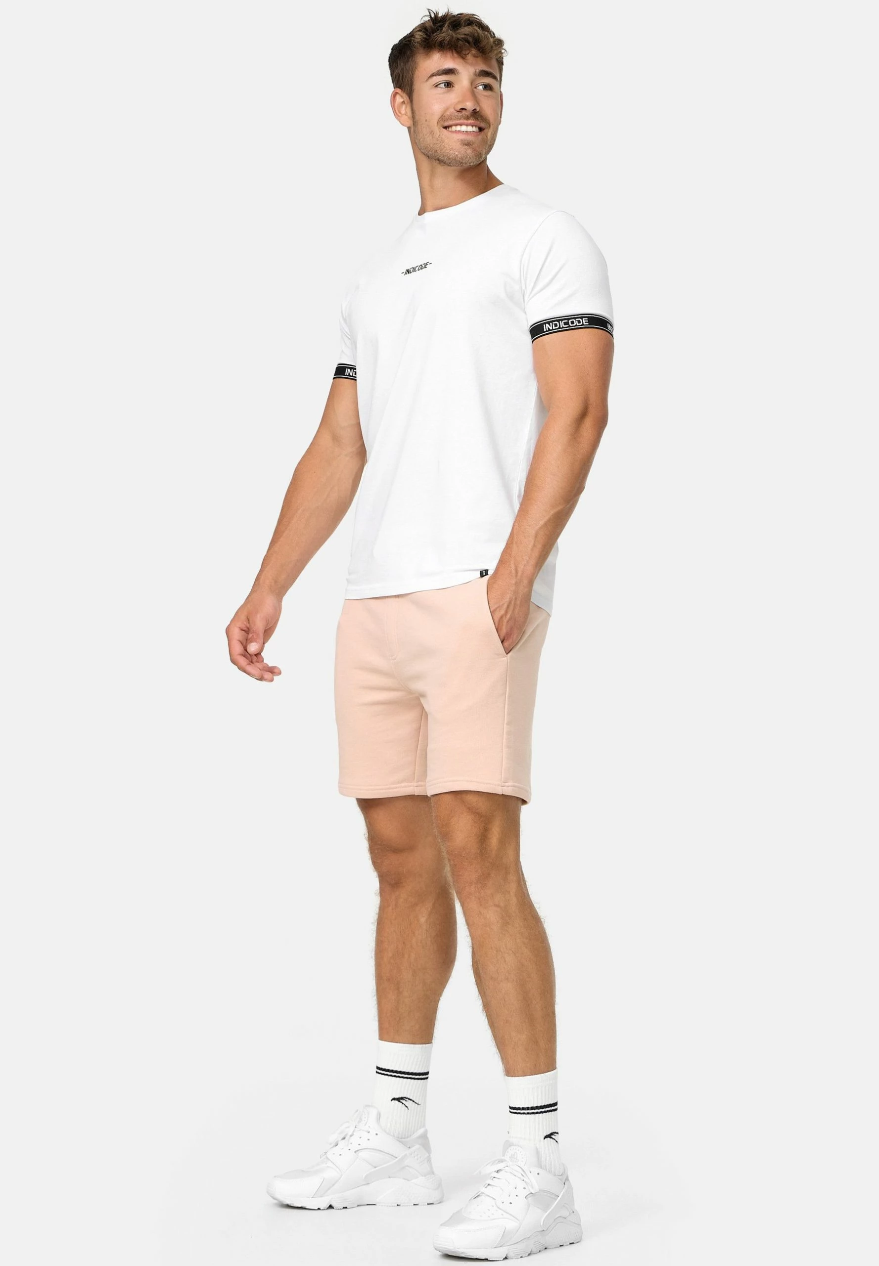 Indicode Jeans ALDRICH - Szorty Damskie - Cameo Rose | Wysoka Jakość | Modne Szorty 2 Indicode Jeans ALDRICH - Szorty Damskie - Cameo Rose | Wysoka Jakość | Modne Szorty - obrazek 2