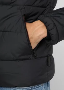 Indicode Jeans JUAN DIEGO - Kurtka Zimowa - Czarna -Indicode Jeans Sklep 29e2b4aeeb0446958e2738bc05f06778