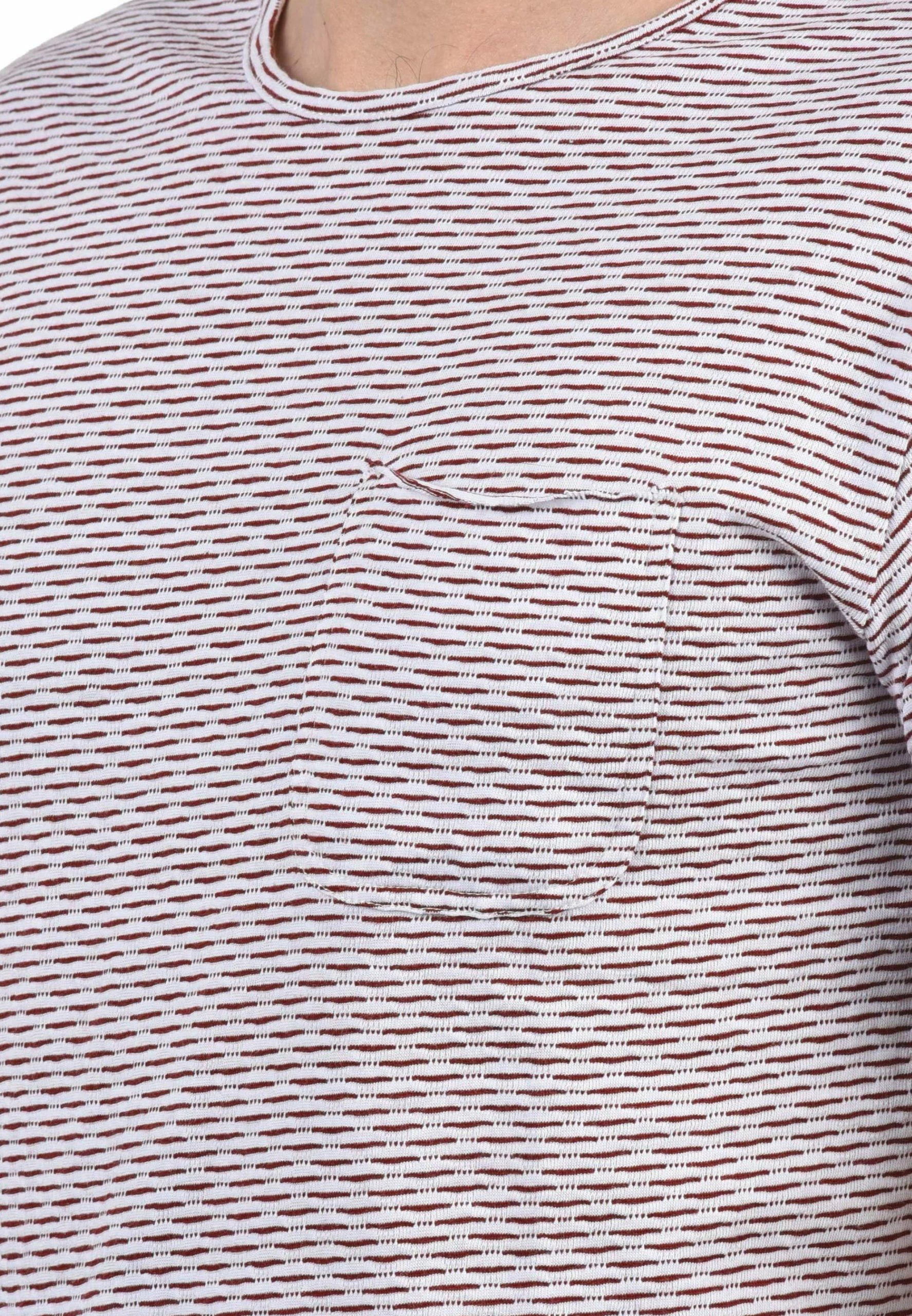 Indicode Jeans IDALBIN - T-shirt Z Nadrukiem - Wine | Odzież Męska 3 Indicode Jeans IDALBIN - T-shirt Z Nadrukiem - Wine | Odzież Męska - obrazek 3