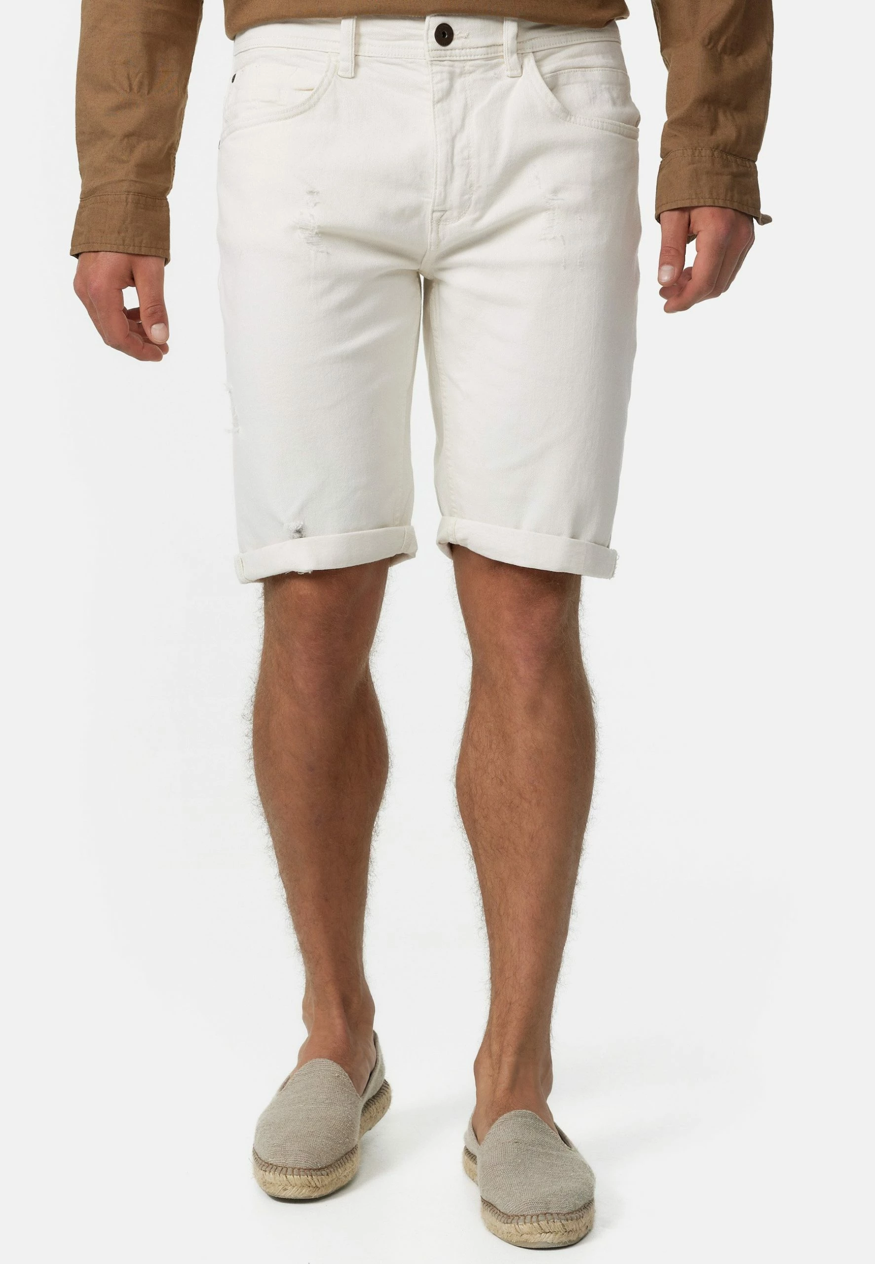 Indicode Jeans Szorty Jeansowe Marshmellow - Wyjątkowe krótkie spodnie damskie 1 Indicode Jeans Szorty Jeansowe Marshmellow - Wyjątkowe krótkie spodnie damskie