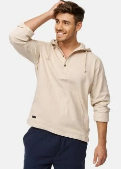 Indicode Jeans MICKIE - Bluza Z Kapturem - Fog | Bluzy Męskie