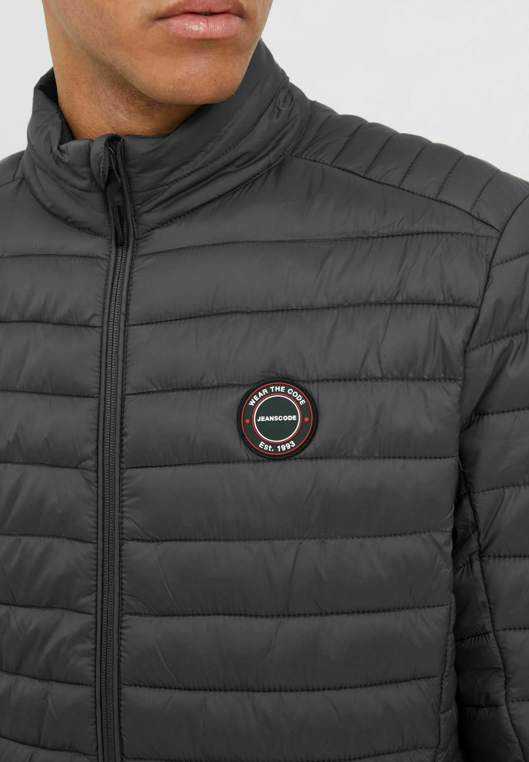 Indicode Jeans IDDAVITH - Kurtka Przejściowa - Dark Grey | Kurtki Męskie 4 Indicode Jeans IDDAVITH - Kurtka Przejściowa - Dark Grey | Kurtki Męskie - obrazek 4