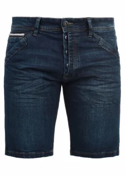 Indicode Jeans IDALESSIO - Szorty Jeansowe - Ciemnoniebieskie | Wysoka jakość | Odzież męska -Indicode Jeans Sklep 2ed676b3d5274b869e8839718d5f8d20