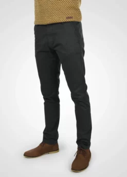 Indicode Jeans IDPENEFAL - Chinosy - Czarne Spodnie Męskie