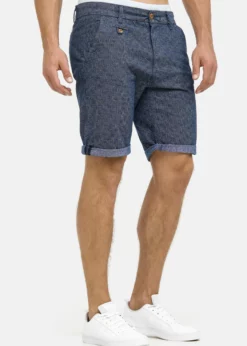 Indicode Jeans CASUAL FIT - Szorty - Mottled Blue | Wygodne i stylowe szorty męskie 9 Indicode Jeans CASUAL FIT - Szorty - Mottled Blue | Wygodne i stylowe szorty męskie -Indicode Jeans Sklep 324c369b3698418ba70bd5f1d385fb46 scaled