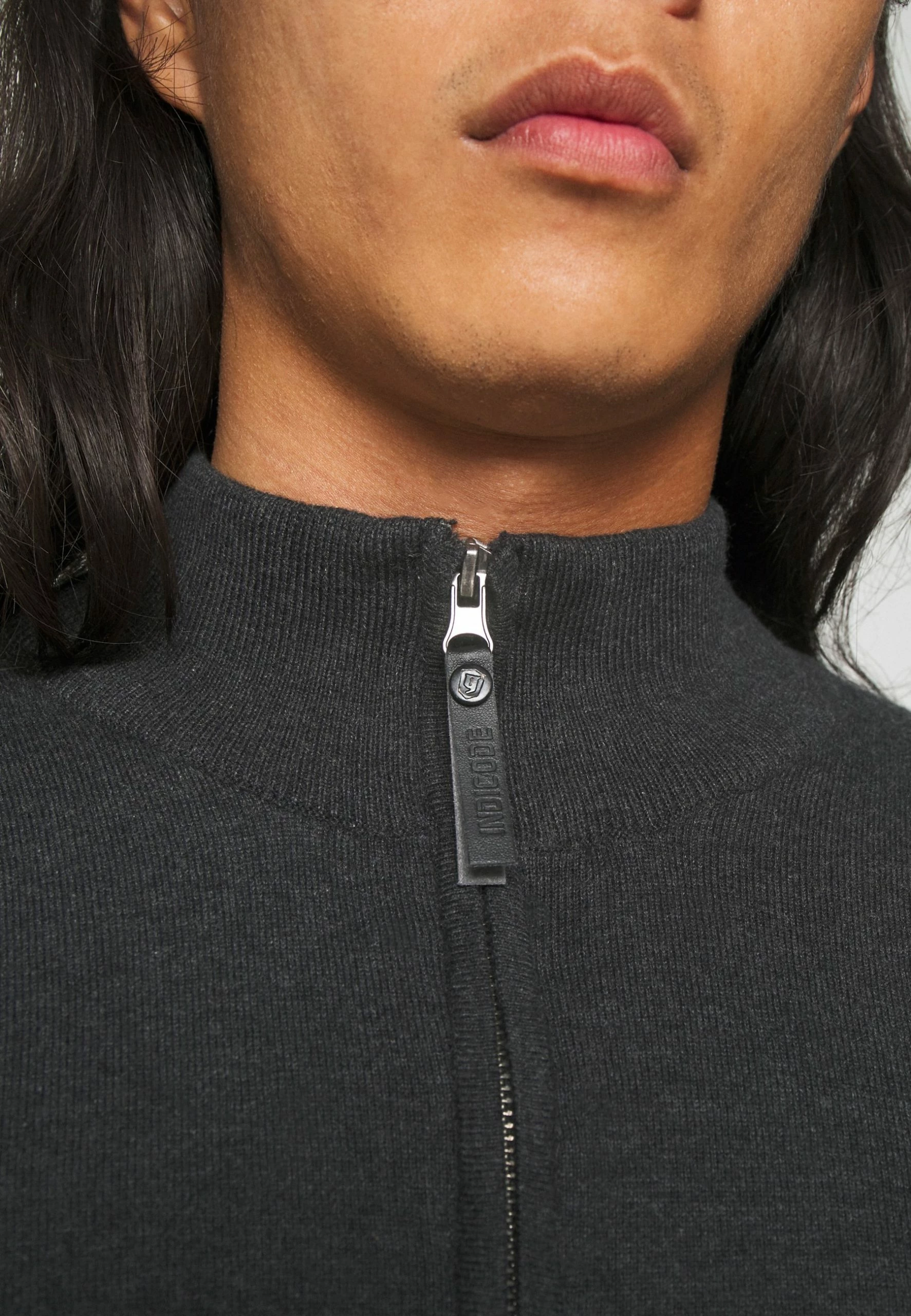 Indicode Jeans ANCONA - Sweter - Charcoal Mix | Elegancki i Wygodny 5 Indicode Jeans ANCONA - Sweter - Charcoal Mix | Elegancki i Wygodny - obrazek 5