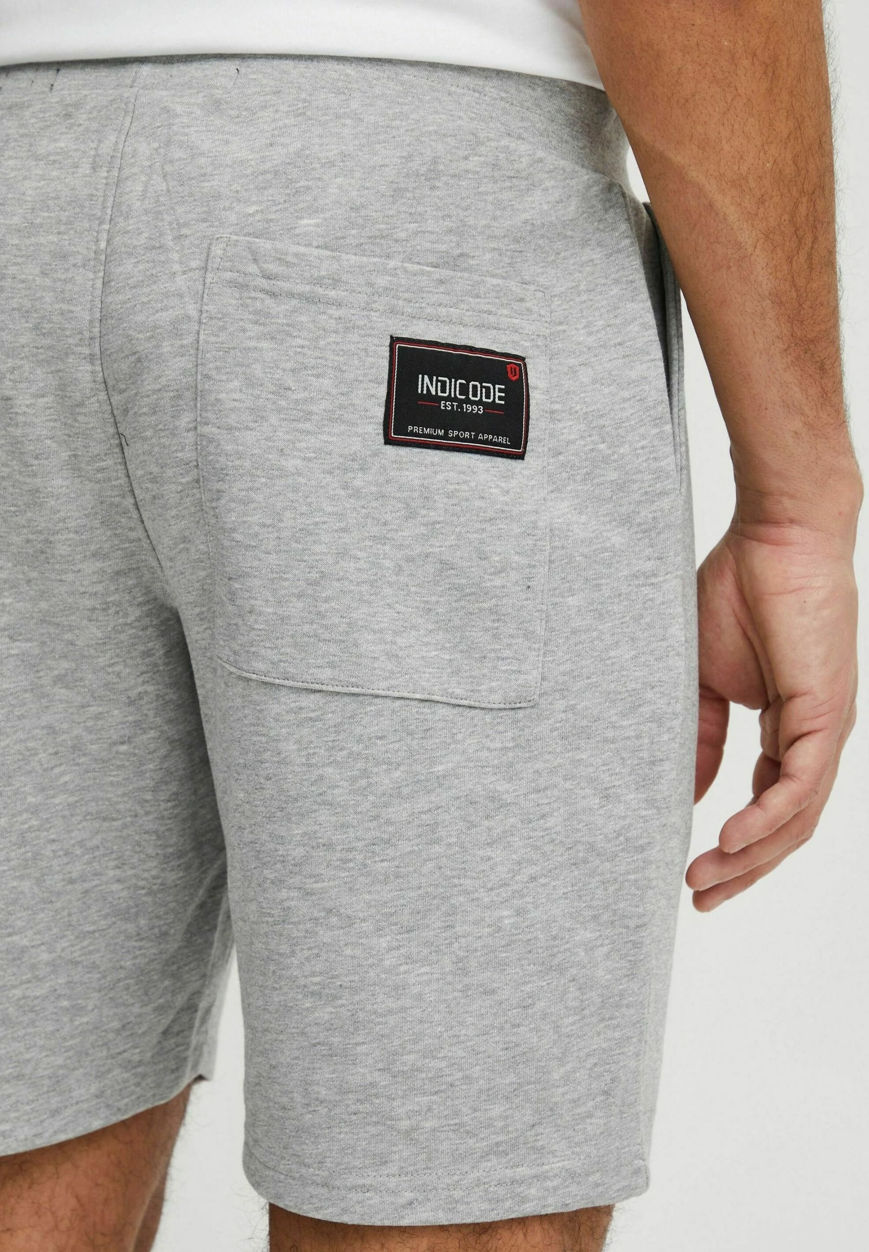 Indicode Jeans IDHALLUM - Szorty - Light Grey Mix | Wygoda i Styl 5 Indicode Jeans IDHALLUM - Szorty - Light Grey Mix | Wygoda i Styl - obrazek 5