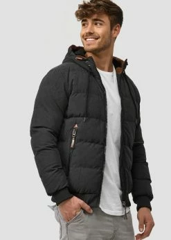 Indicode Jeans Kurtka Zimowa - Czarna | Kurtki Męskie i Damskie | Modna i Ciepła -Indicode Jeans Sklep 36142f8759574a18a0aa756c815faaf7 scaled